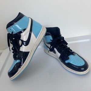 Nike high top Air Jordan sneakers